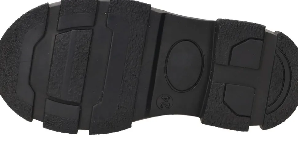 IK-KE Veterboots Zwart Meisjes