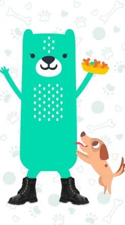 IK-KE Veterboots Zwart Meisjes