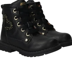 IK-KE Veterschoenen Zwart Meisjes