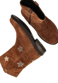IK-KE Westernboots Cognac Meisjes