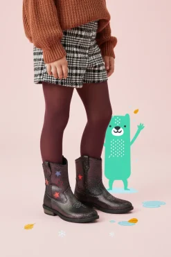 IK-KE Westernboots Paars Meisjes