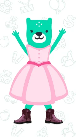 IK-KE Westernboots Paars Meisjes