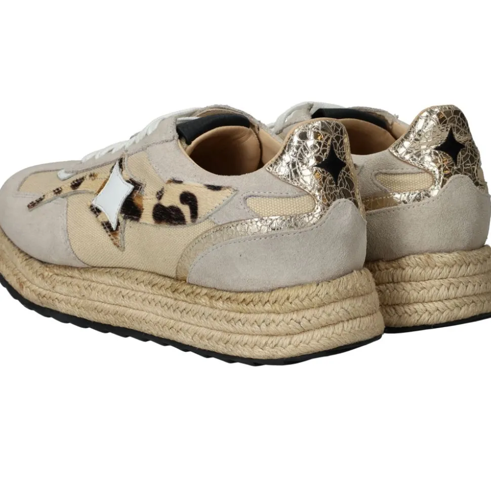 IQÔNIC Sneakers Beige Dames