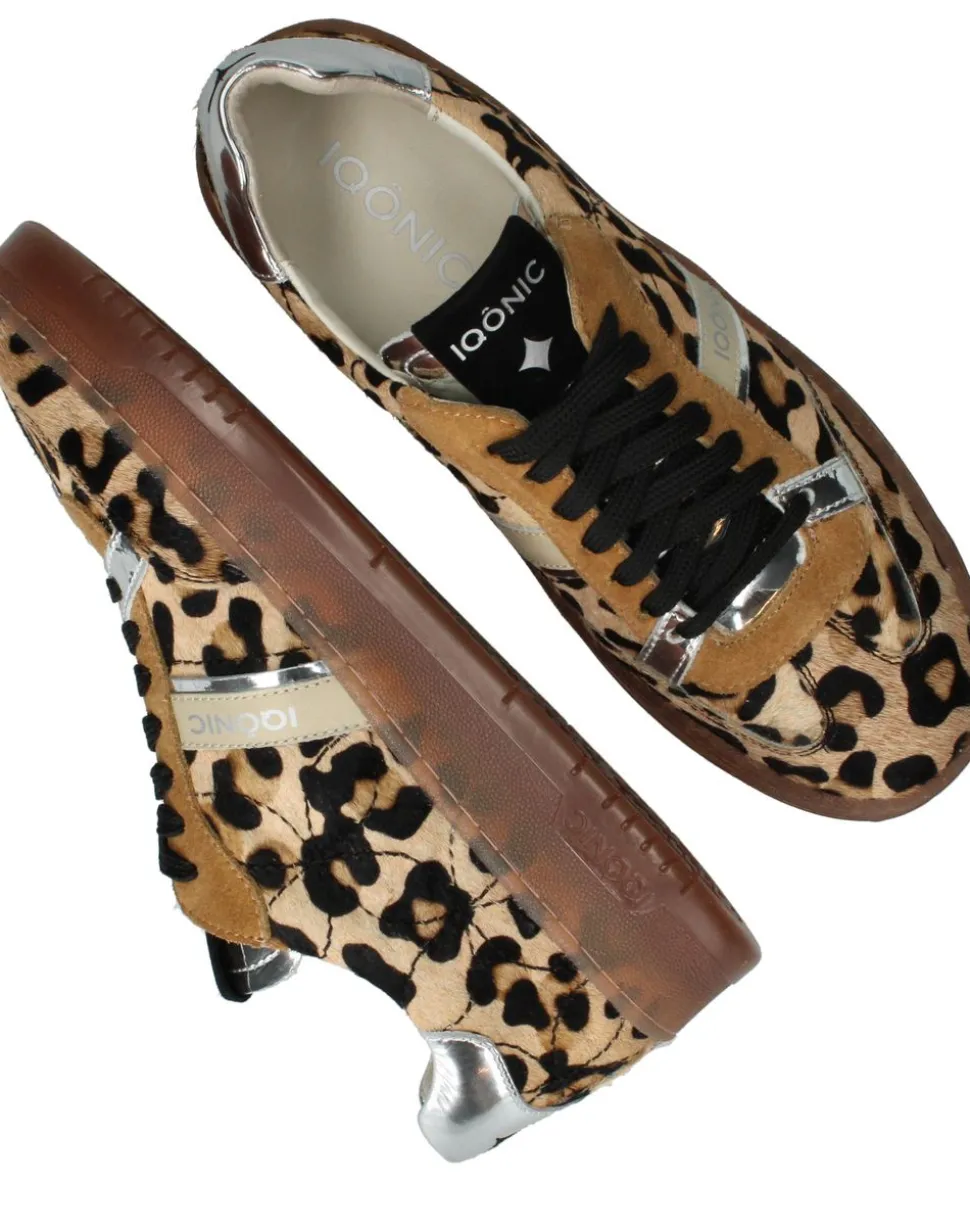 IQÔNIC Sneakers Bruin Dames