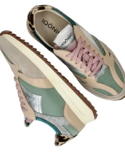 IQÔNIC Sneakers Groen Dames