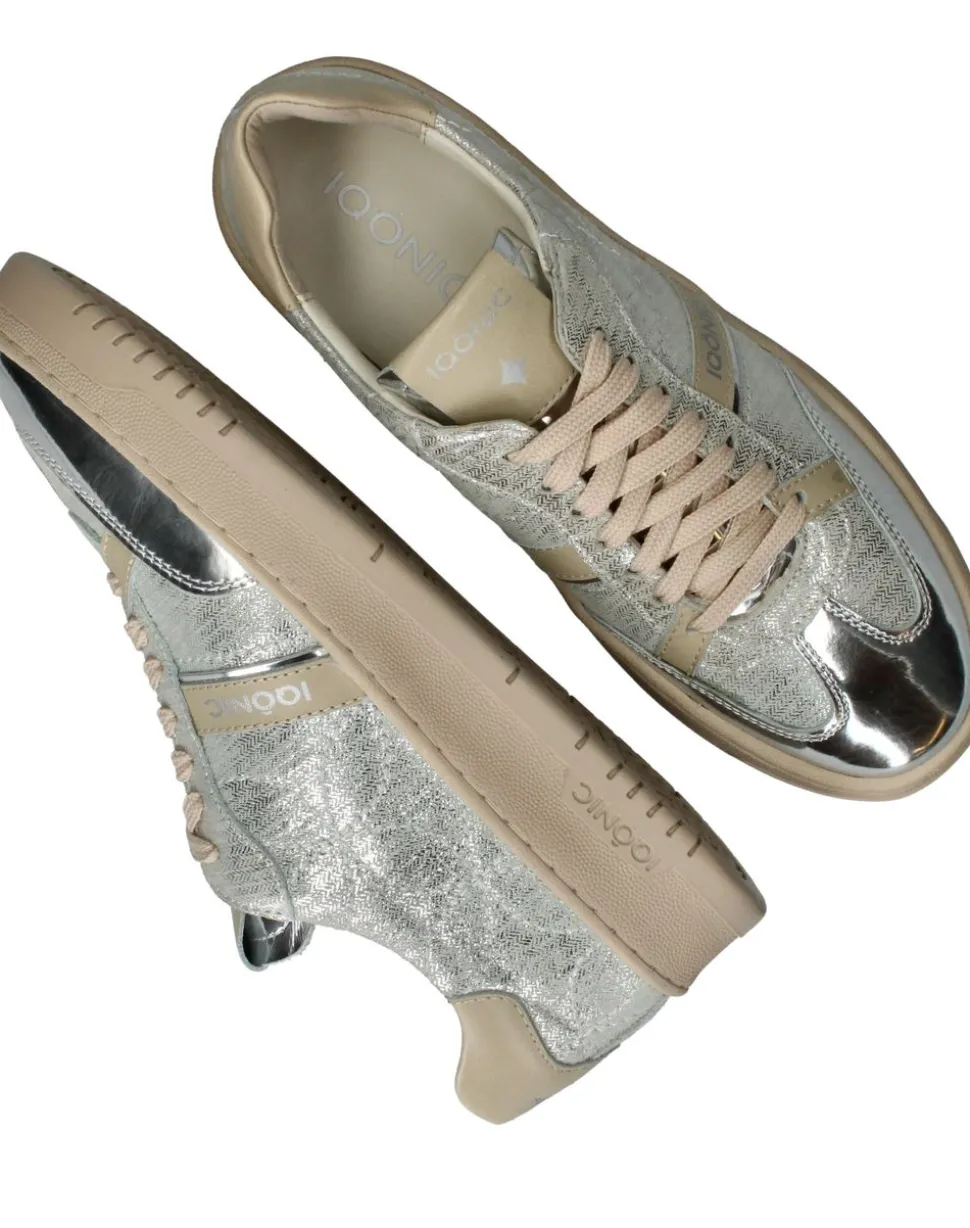 IQÔNIC Sneakers Zilver Dames