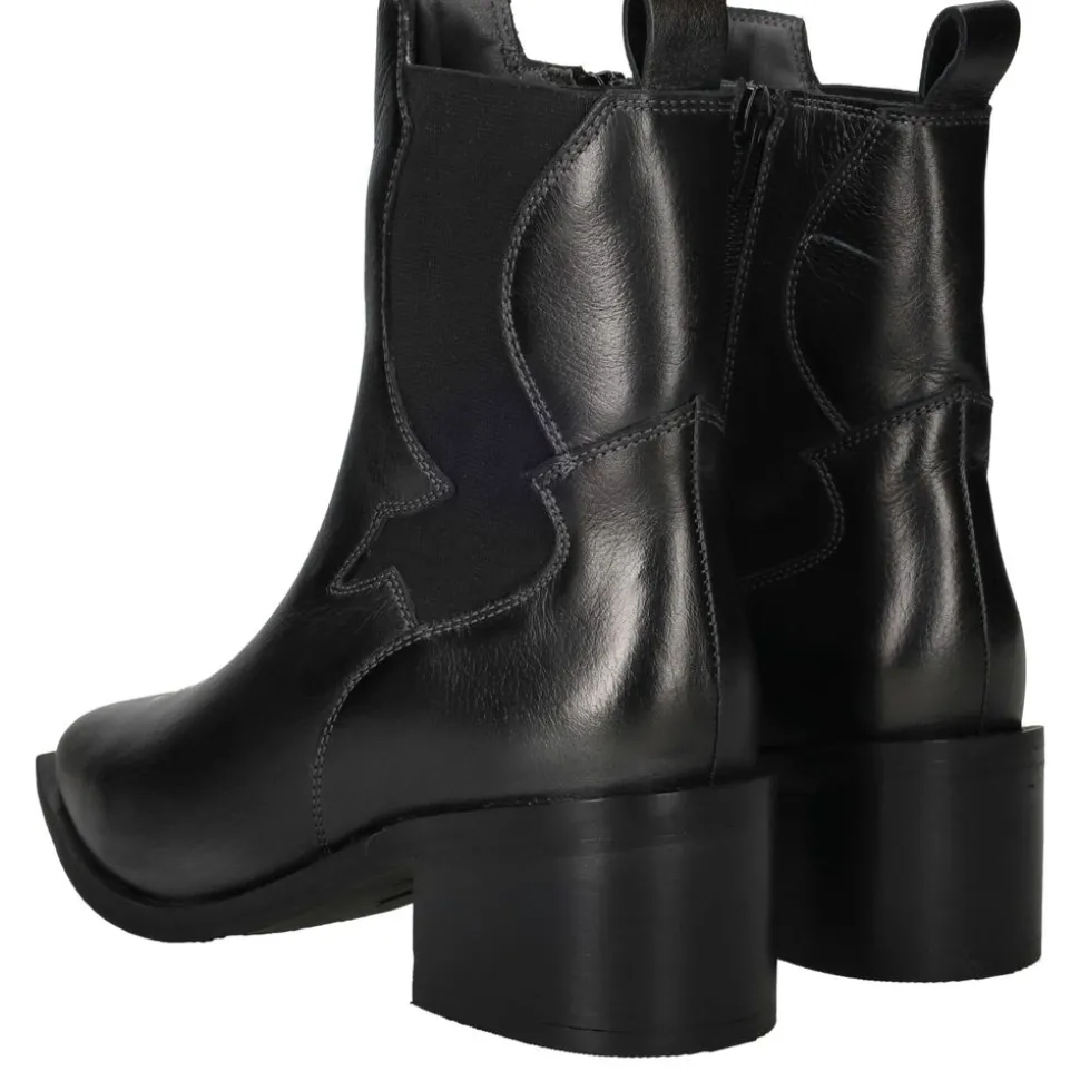 IQONIC Enkellaarsjes Zwart Dames