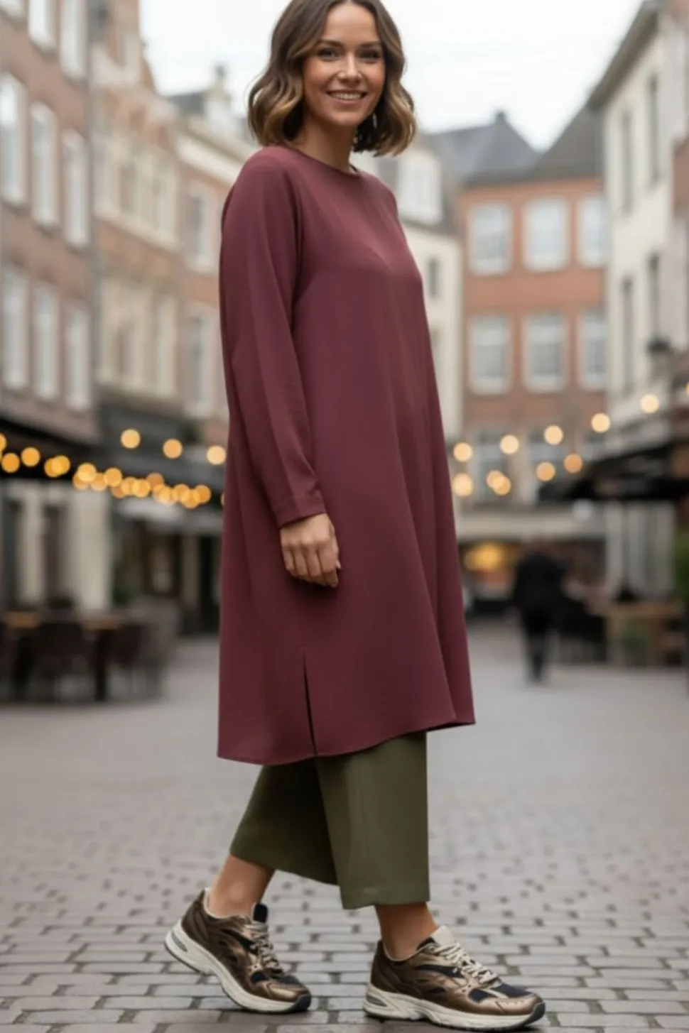 IQONIC Sneakers Bruin Dames