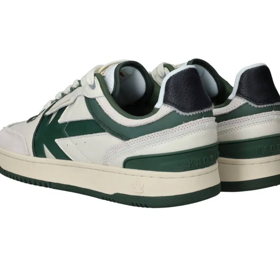 Kaotiko Boston Piping Sneakers Groen Heren