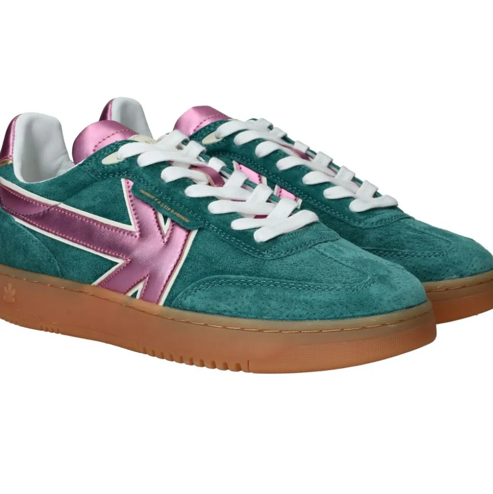 Kaotiko Boston V Sneakers Groen Dames
