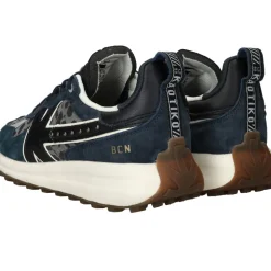 Kaotiko Detroit Glam Sneakers Blauw Dames