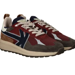 Kaotiko Vancouver Sneakers Rood Heren