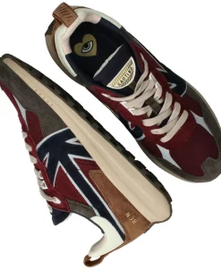 Kaotiko Vancouver Sneakers Rood Heren