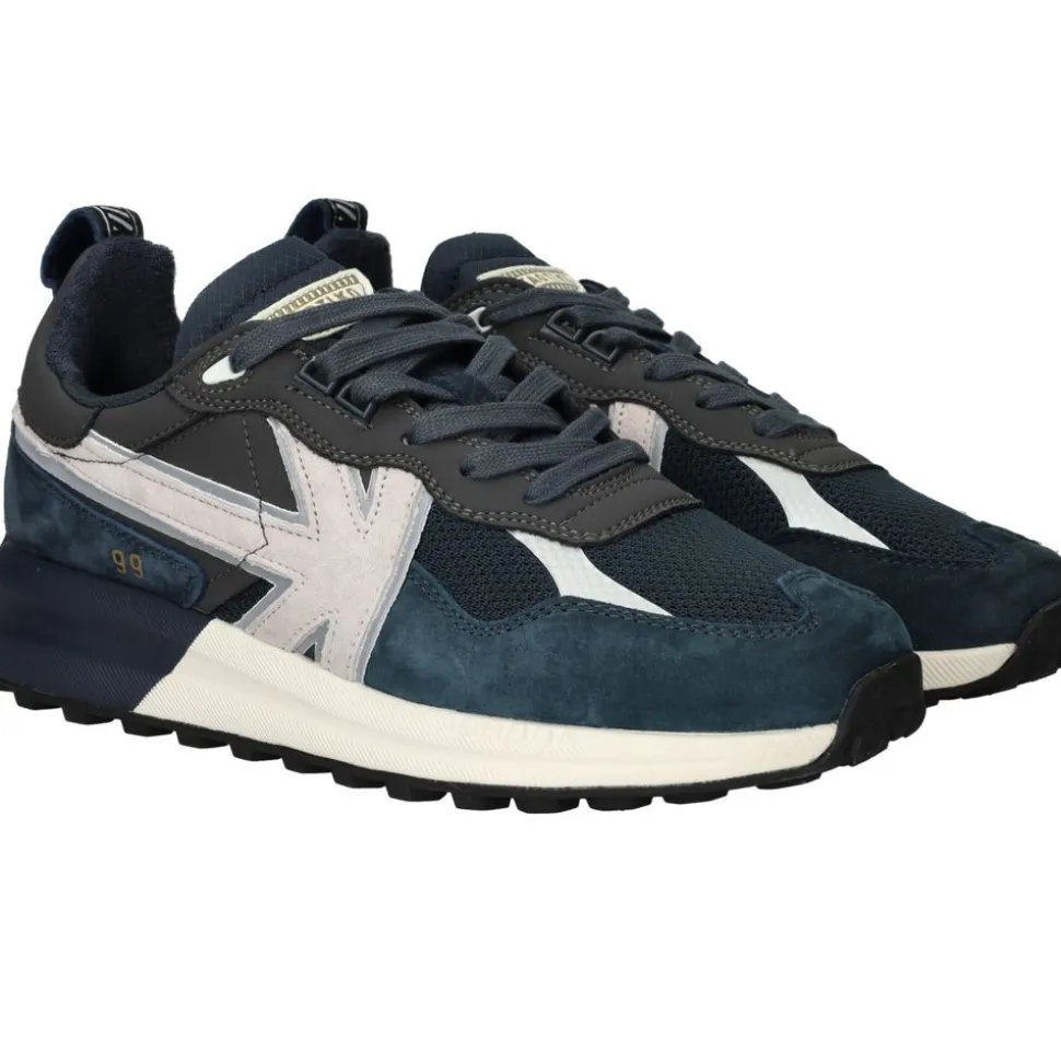 Kaotiko Vancouver Sneakers Blauw Heren