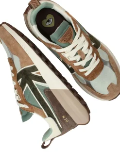 Kaotiko Vancouver Sneakers Bruin Heren