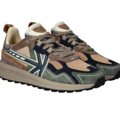 Kaotiko Vancouver Tech Sneakers Groen Heren