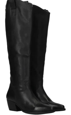 Lazamani Adaline Lange laarzen Zwart Dames