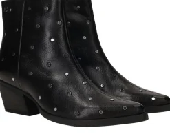 Lazamani Enkellaarsjes Zwart Dames