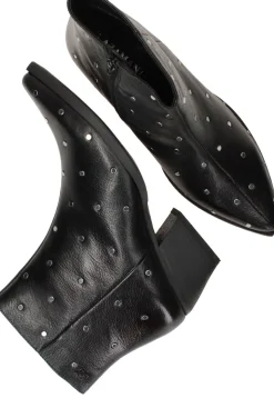 Lazamani Enkellaarsjes Zwart Dames