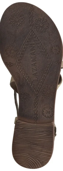 Lazamani Sandalen Goud Dames