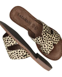 Lazamani Slippers Beige Dames