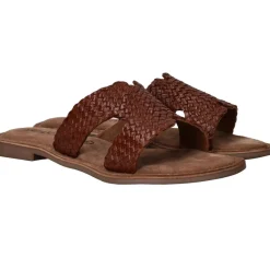 Lazamani Slippers Bruin Dames