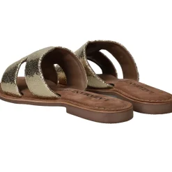 Lazamani Slippers Goud Dames