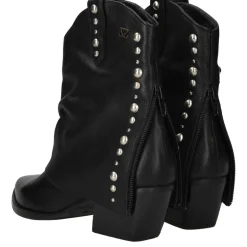 Lazamani Yara sleeve Enkellaarsjes Zwart Dames