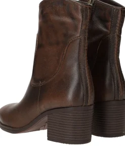 LOFF 1881 Enkellaarsjes Bruin Dames