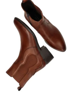 LOFF 1881 Enkellaarsjes Cognac Dames