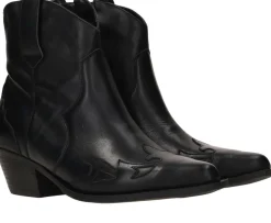 LOFF 1881 Enkellaarsjes Zwart Dames