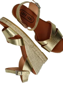 LOFF 1881 Espadrilles Goud Dames
