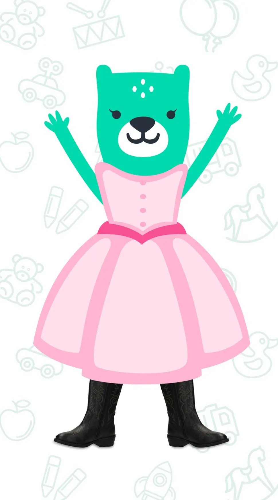 LOFF 1881 Laarzen Zwart Meisjes