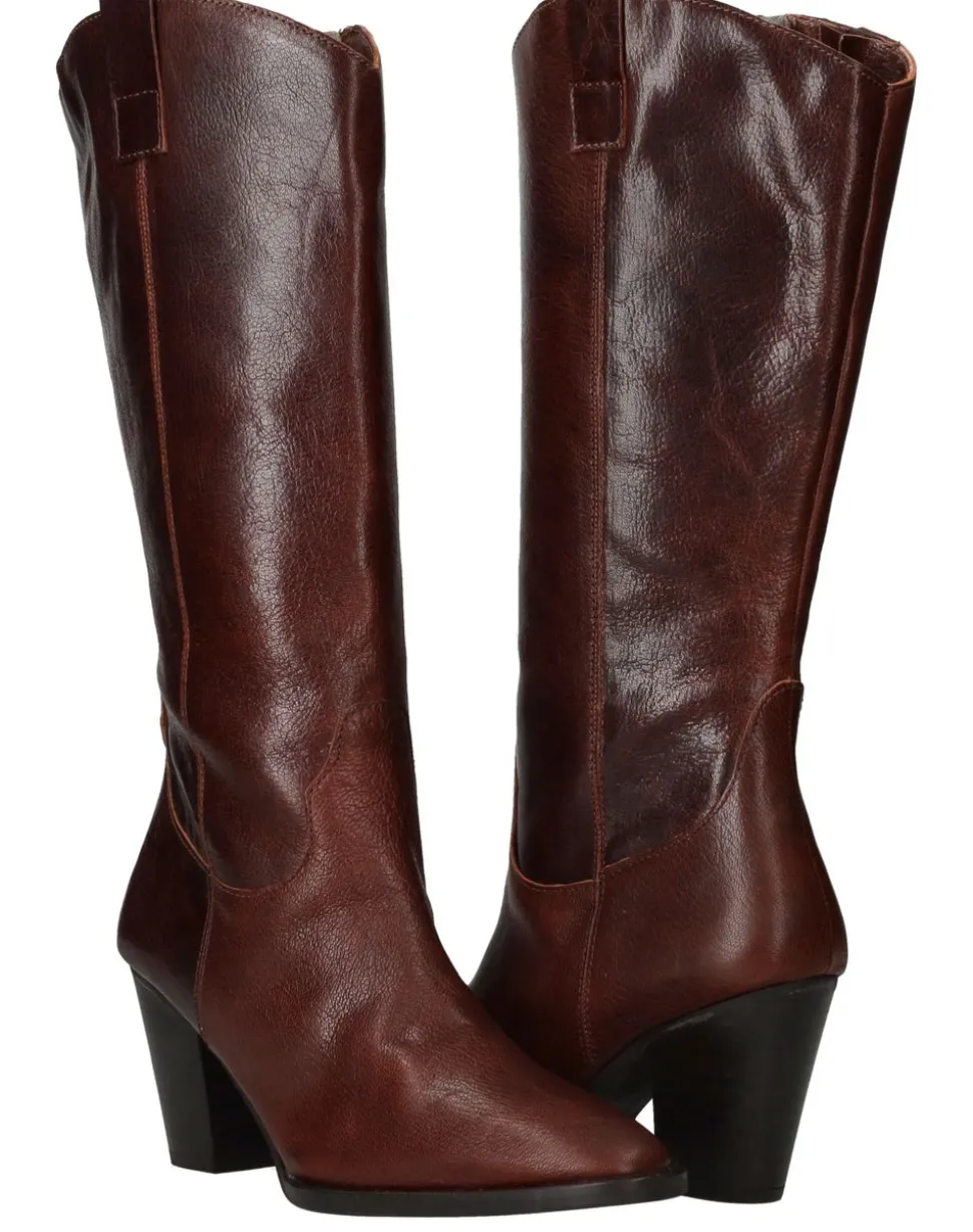 LOFF 1881 Lange laarzen Bruin Dames