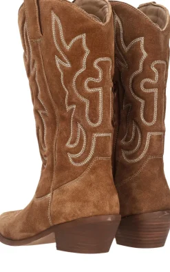 LOFF 1881 Lange laarzen Cognac Dames