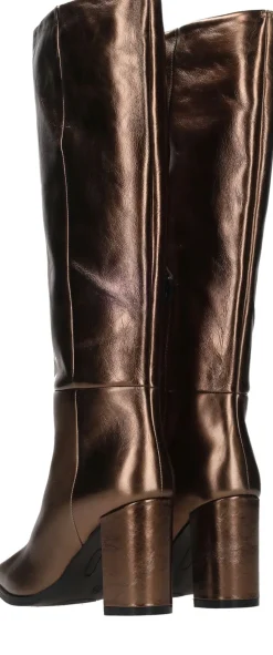 LOFF 1881 Lange laarzen Goud Dames