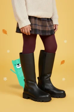 LOFF 1881 Lange laarzen Zwart Meisjes