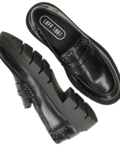 LOFF 1881 Loafers Zwart Dames