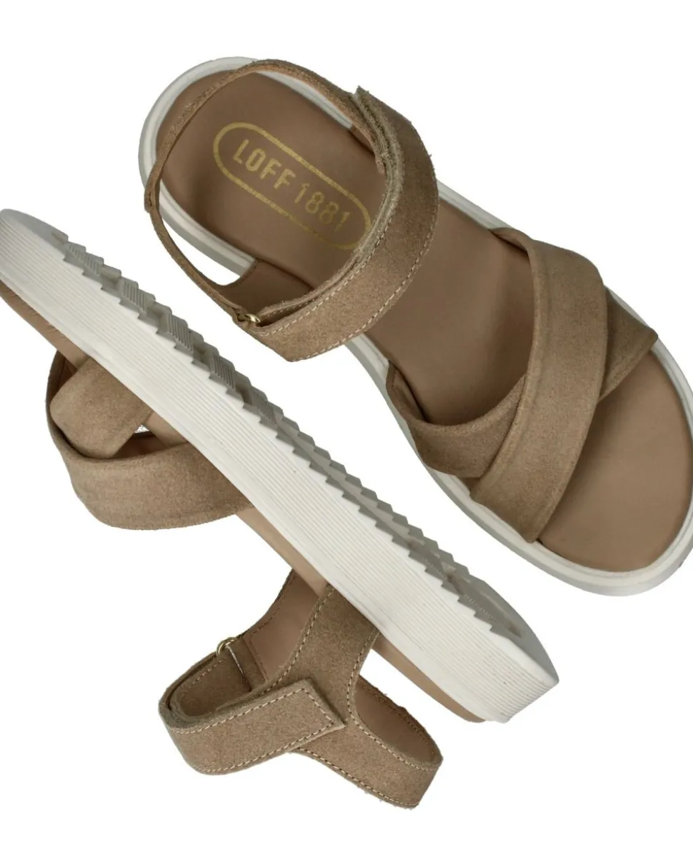LOFF 1881 Sandalen Beige Dames