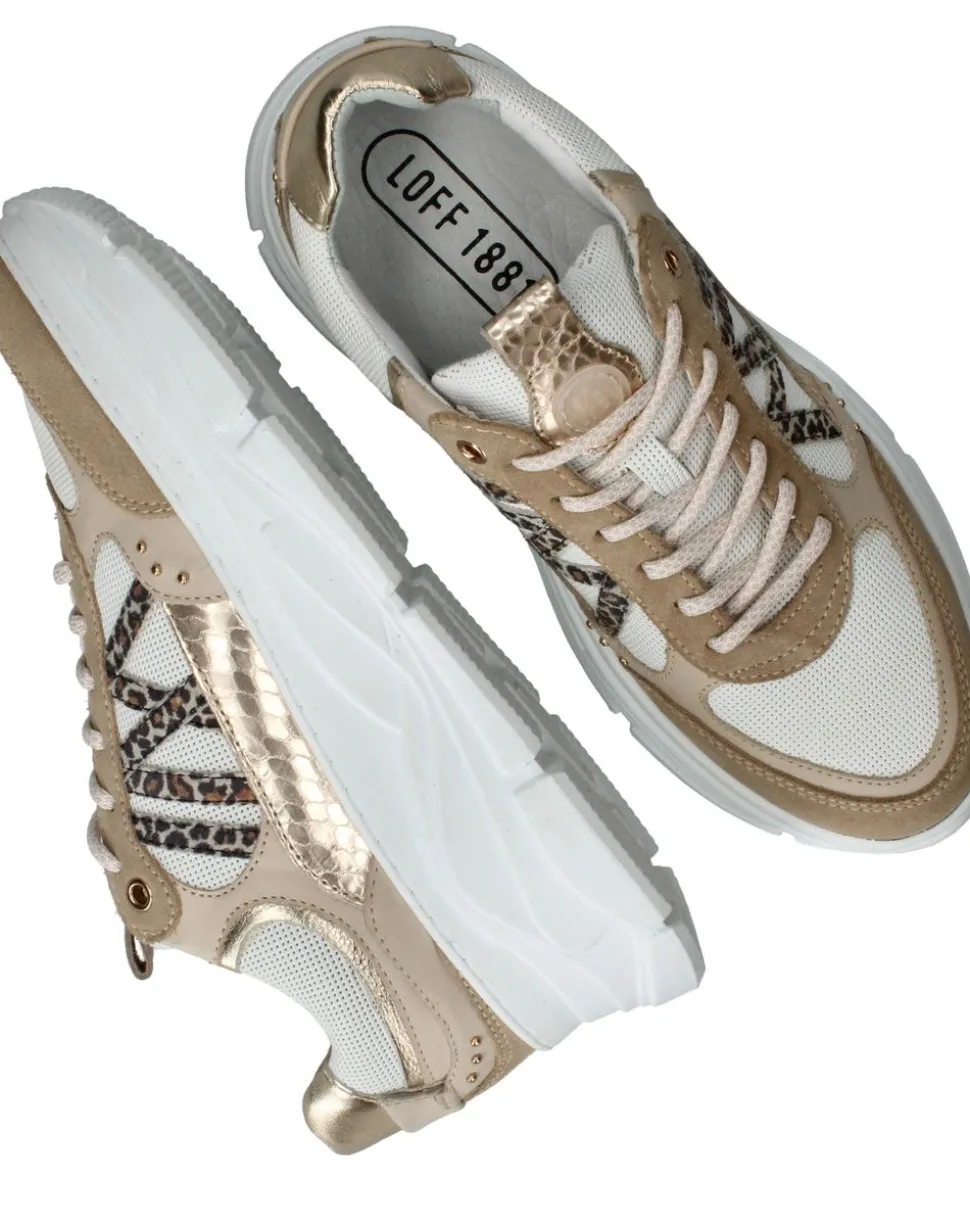 LOFF 1881 Sneakers Beige Dames