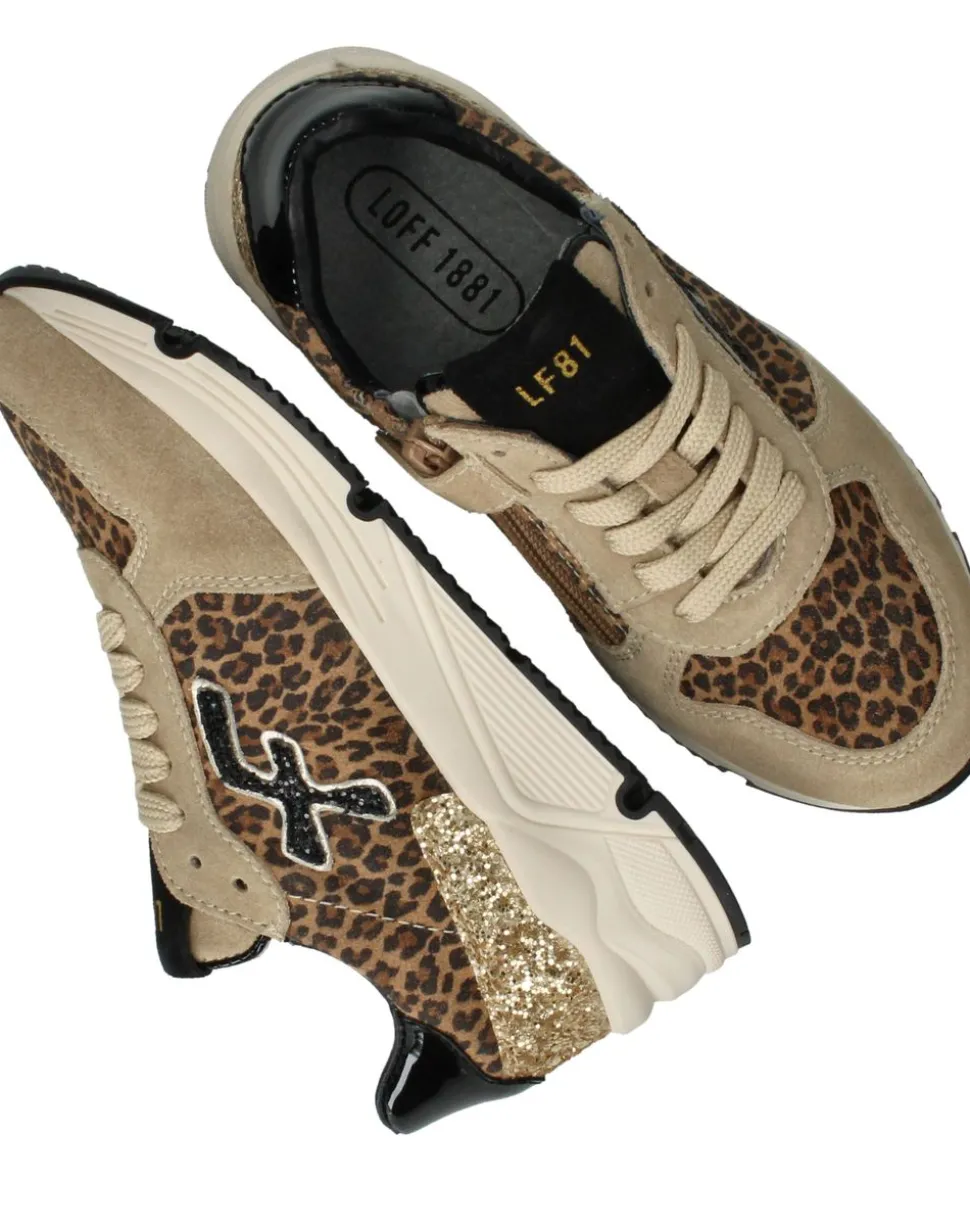 LOFF 1881 Sneakers Beige Meisjes