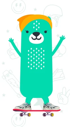 LOFF 1881 Sneakers Blauw Meisjes