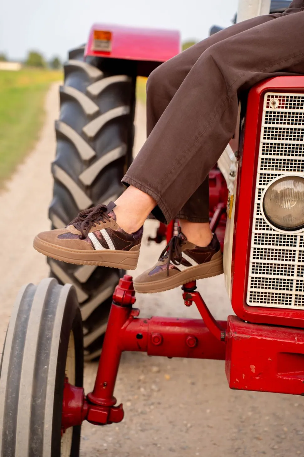 LOFF 1881 Sneakers Bruin Dames