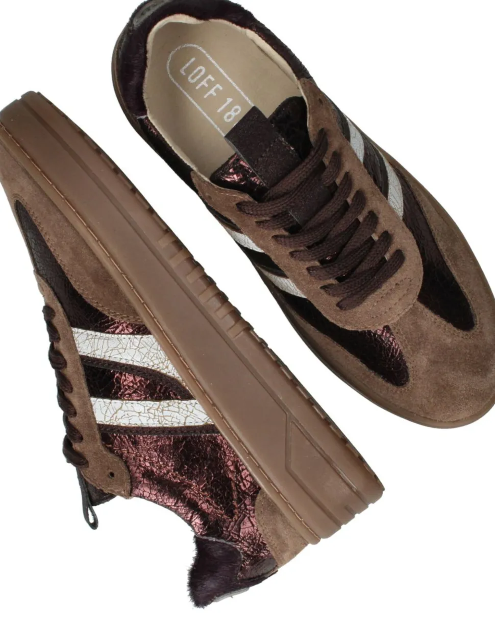 LOFF 1881 Sneakers Bruin Dames