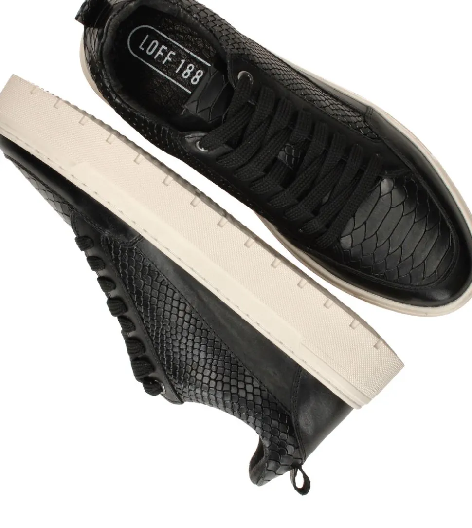 LOFF 1881 Sneakers Zwart Heren