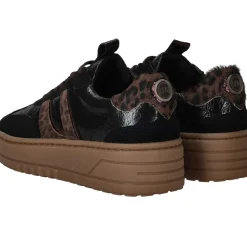 LOFF 1881 Veterschoenen Zwart Dames