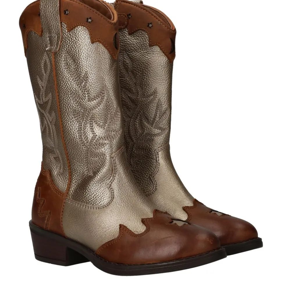 LOFF 1881 Westernboots Goud Meisjes
