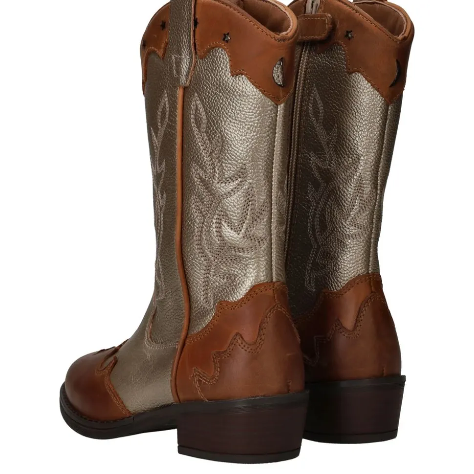 LOFF 1881 Westernboots Goud Meisjes