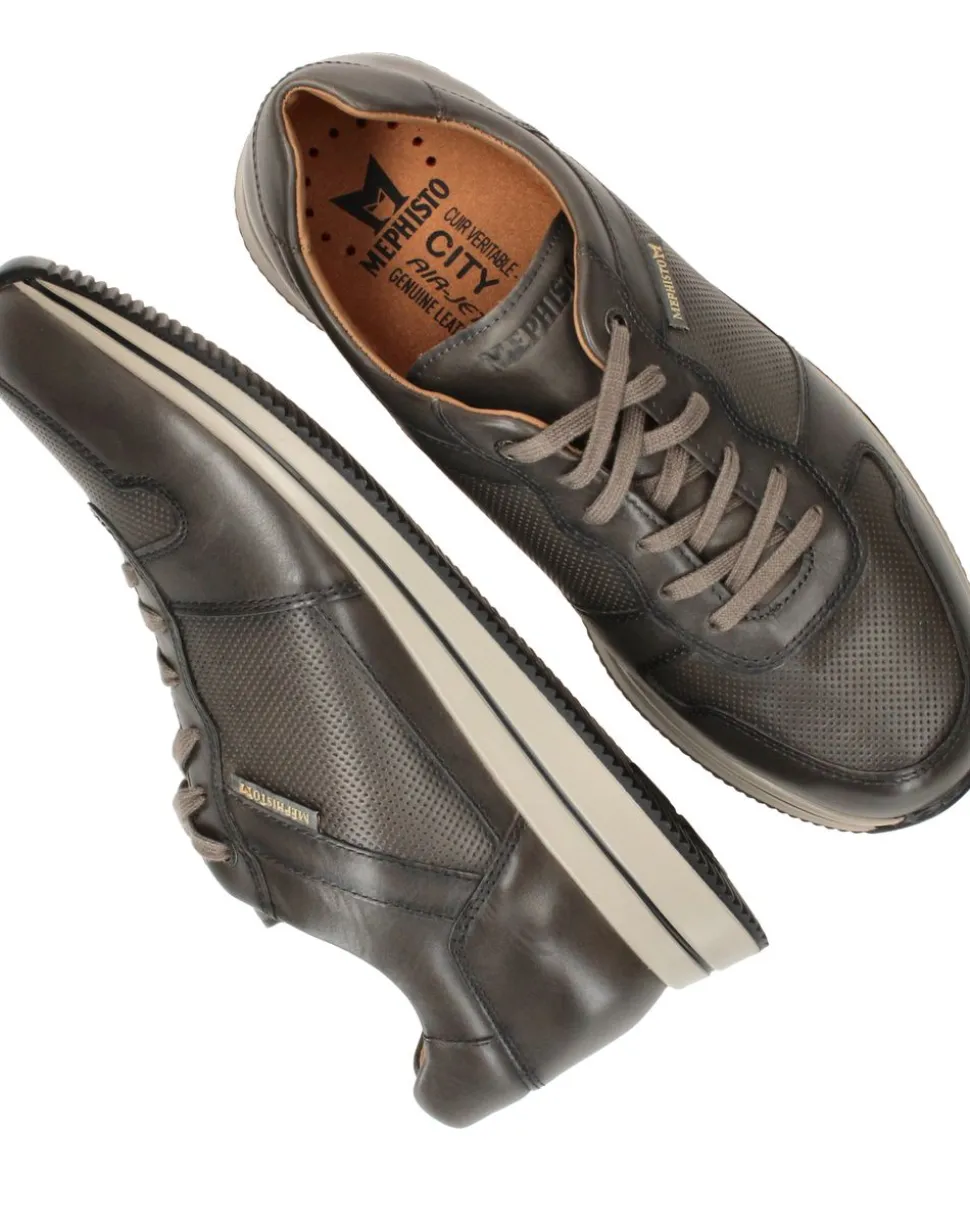 Mephisto Gerome Randy Sneakers Grijs Heren