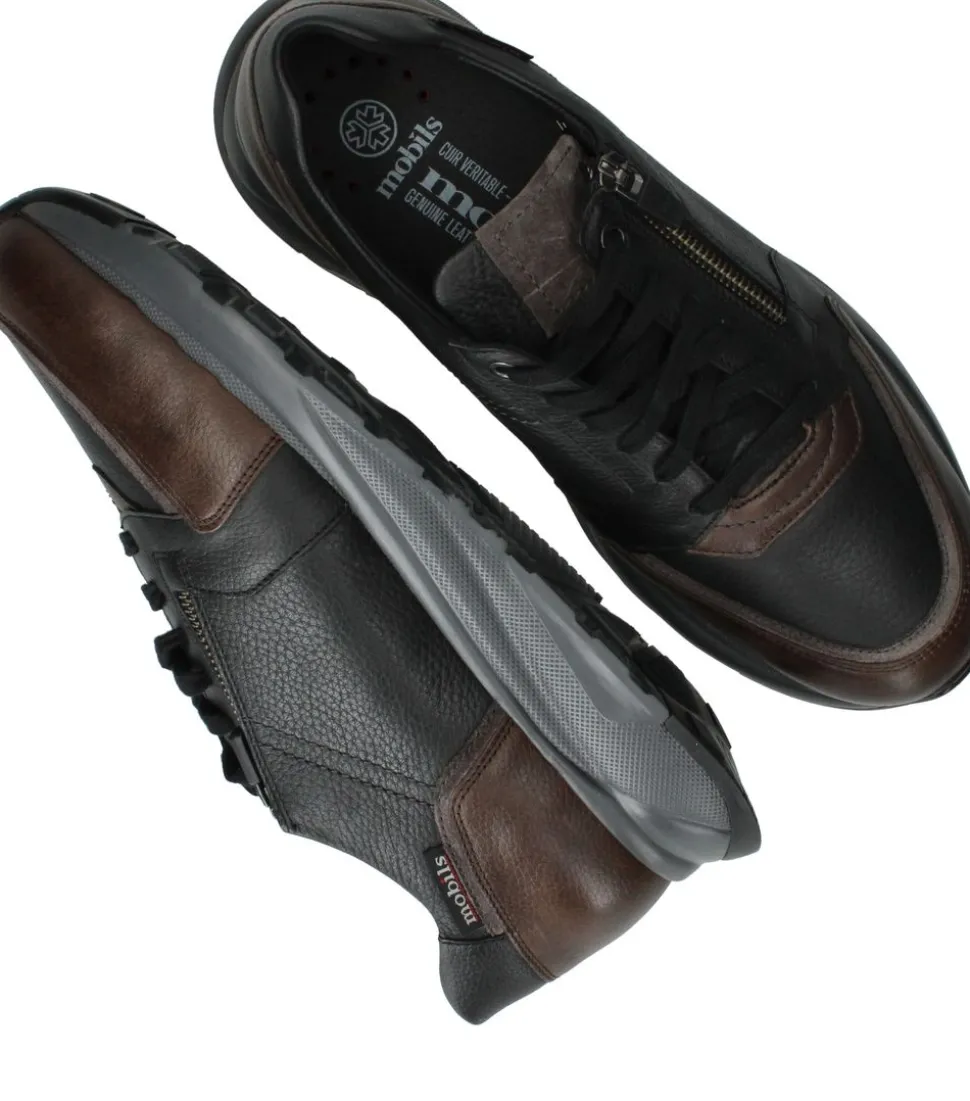 Mephisto Mobils Isaac Sneakers Zwart Heren